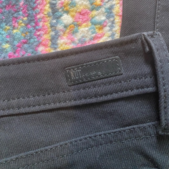 Kut from the Kloth black denim jeans. Size 6 - Picture 6 of 9
